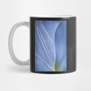 Blue Tulip Petal Close-up Mug